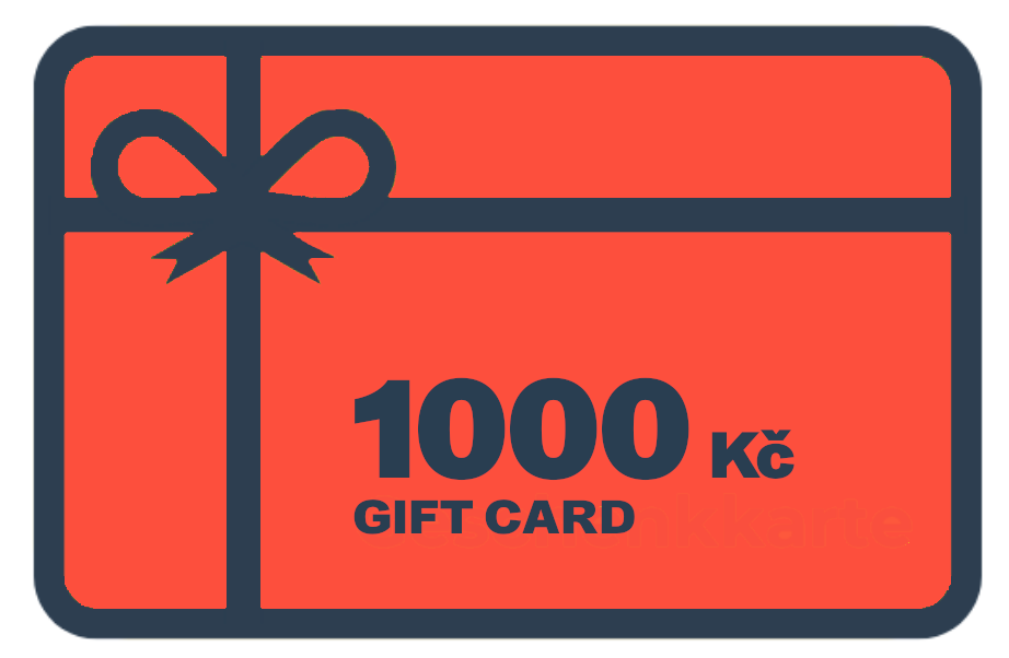 Elektronický dárkový poukaz na nákup zboží v hodnotě 1000 Kč