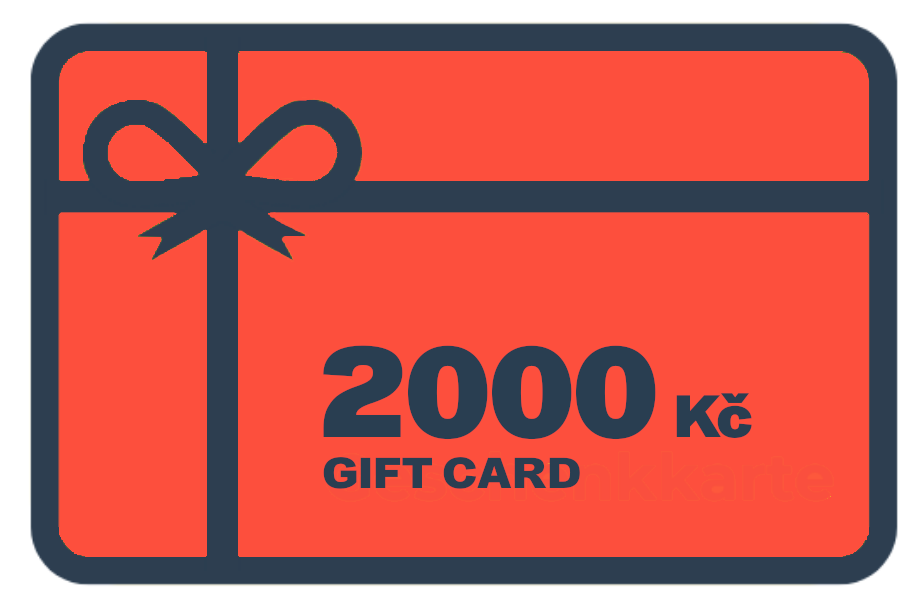 Elektronický dárkový poukaz na nákup zboží v hodnotě 2000 Kč